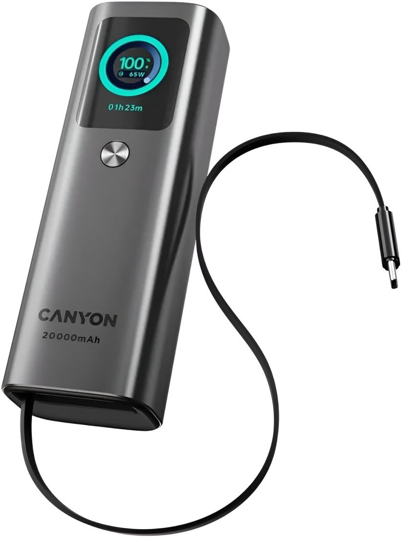 Canyon OnPower 265, powerbank, 20 000 mAh, 165W CNS-CPB265DG