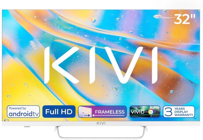 KIVI 32F760QW, 32" (81cm), HD LED TV, AndroidTV 11, biely 32F760QW