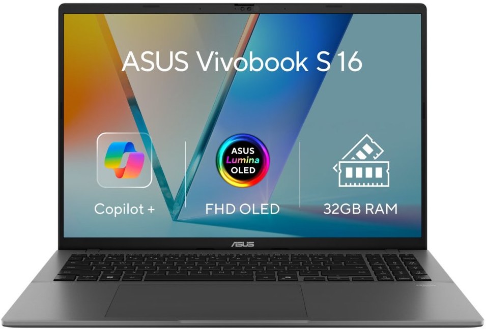 Asus Vivobook S16, M3607KA-OLED008W, sivý M3607KA-OLED008W