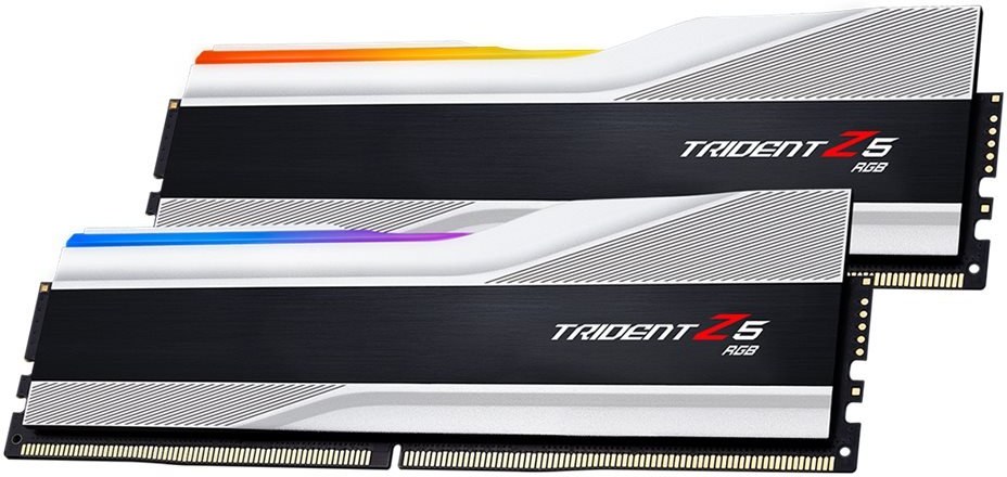G.SKILL Trident Z5 RGB DDR5 32GB 2x16GB 5200MHz CL36 1.2V XMP 3.0 silver F5-5200J3636C16GX2-TZ5RS
