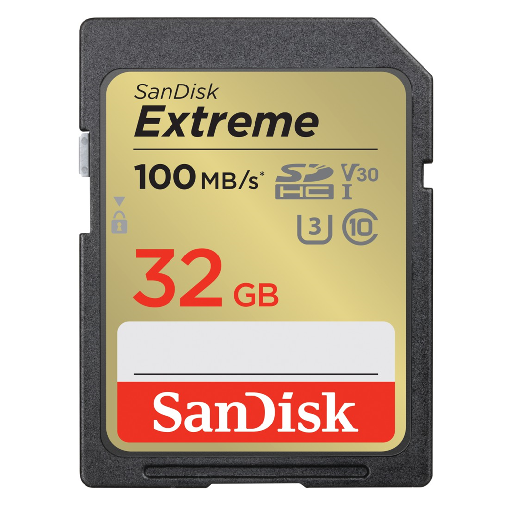 SanDisk Extreme SDXC 32GB SDSDXVT-032G-GNCIN