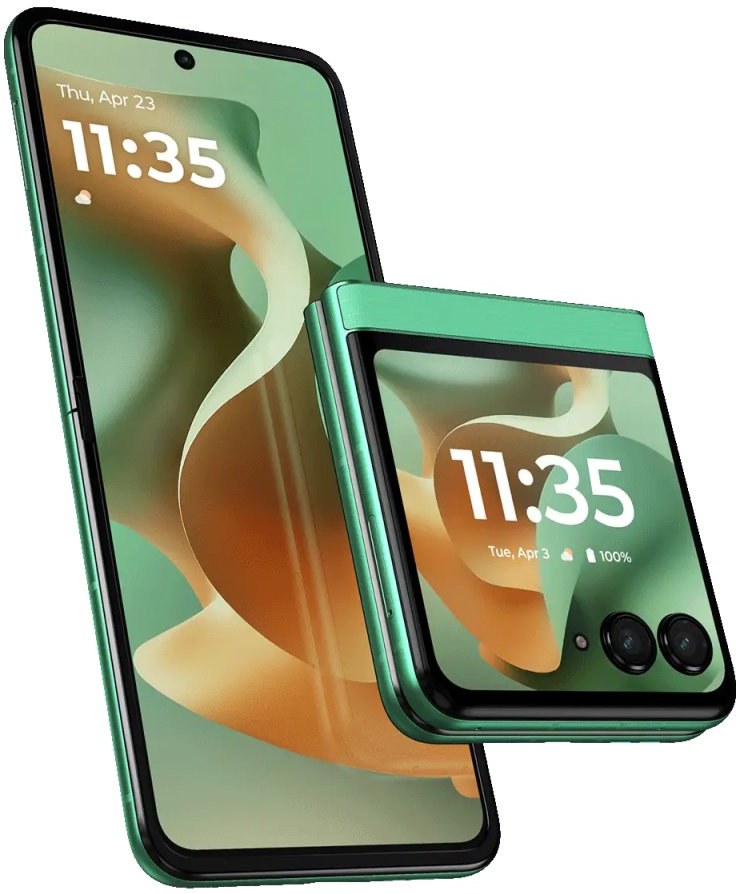 Motorola Razr 60, 256GB PANTONE Spring Bud, zelená 840023296352