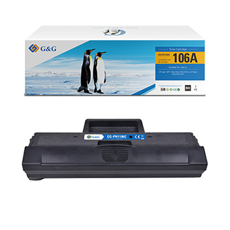 G&G kompatibil. toner s W1106A, black, 1000str., NT-PH1106, HP 106A, pre HP LaserJet  MFP 135a/135w/137fnw/107a/107w, N NT-PH1106