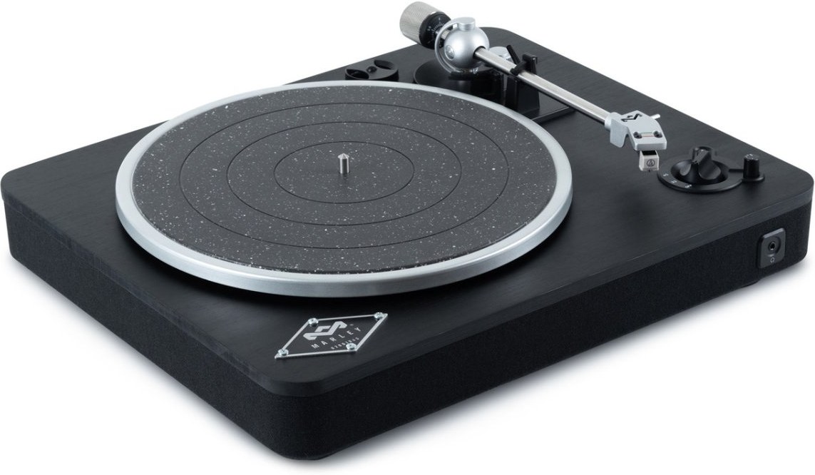 House of Marley Stir it Up, Retro gramofon, Prírodné materiály, čierny EM-JT002-BK