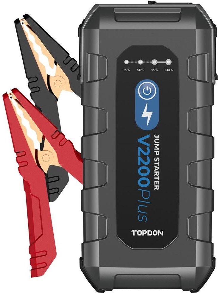 TOPDON V2200Plus, jump starter, 1600mAh TOPV2200P