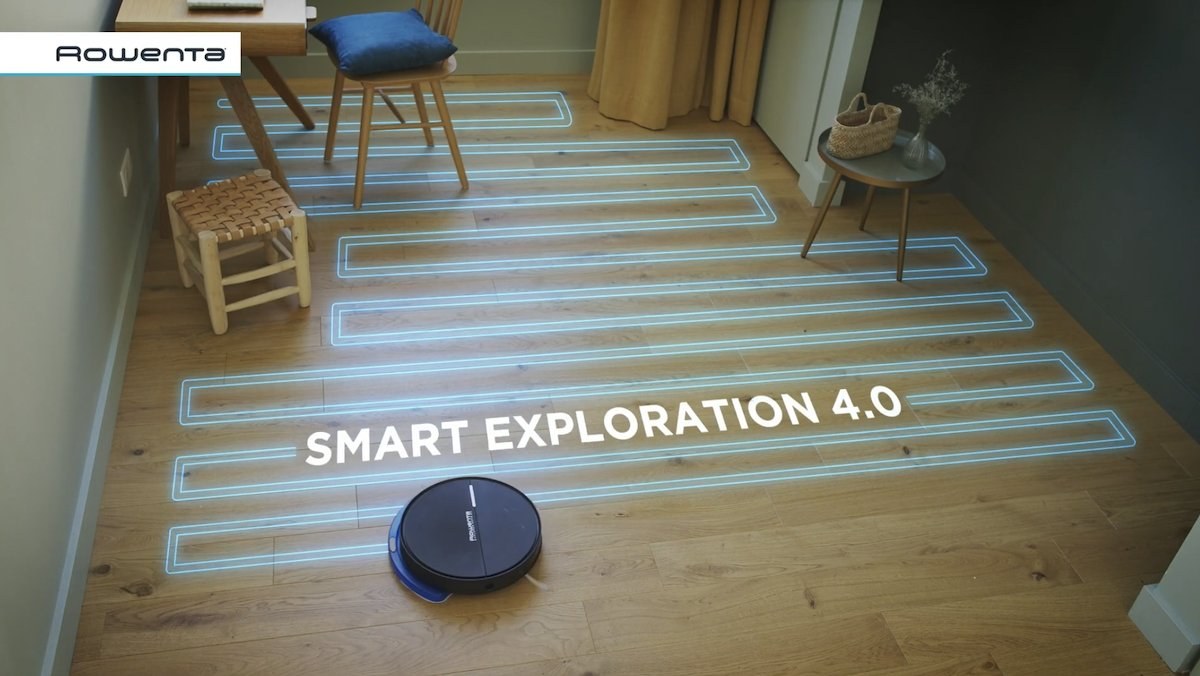 roboticky vysavač Rowenta s technológiou Smart Exploration 4.0