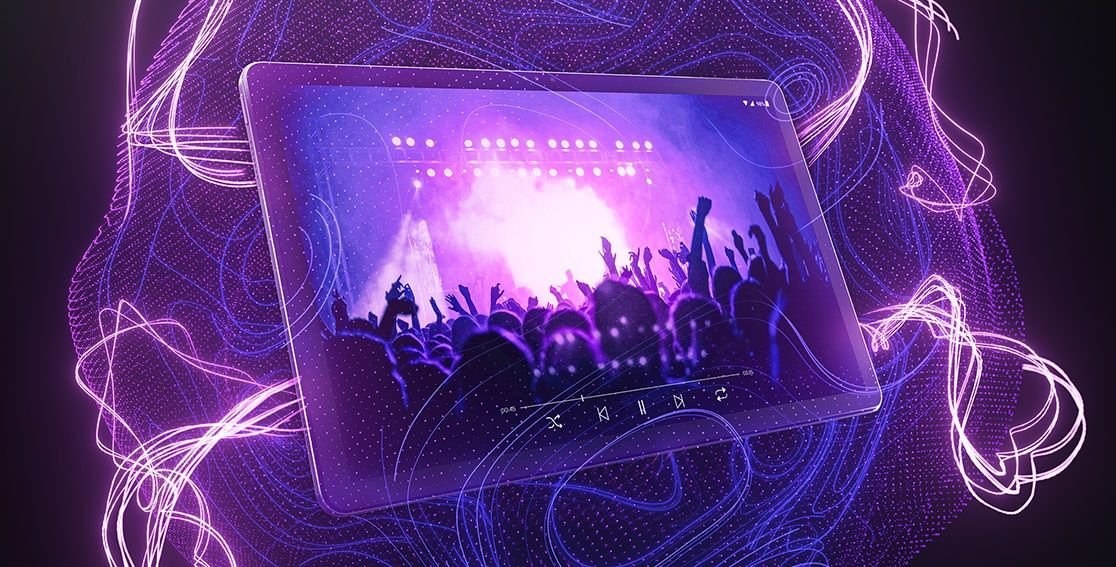 Lenovo Tab P11 Plus, Pohlcujúci zvuk a efektívna komunikácia