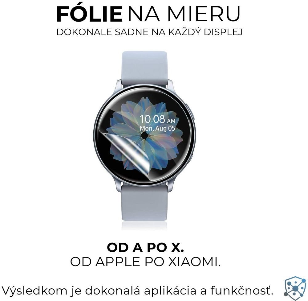 SBS smartwatch ochranna folia na smarthodinky vyrežeme na mieru
