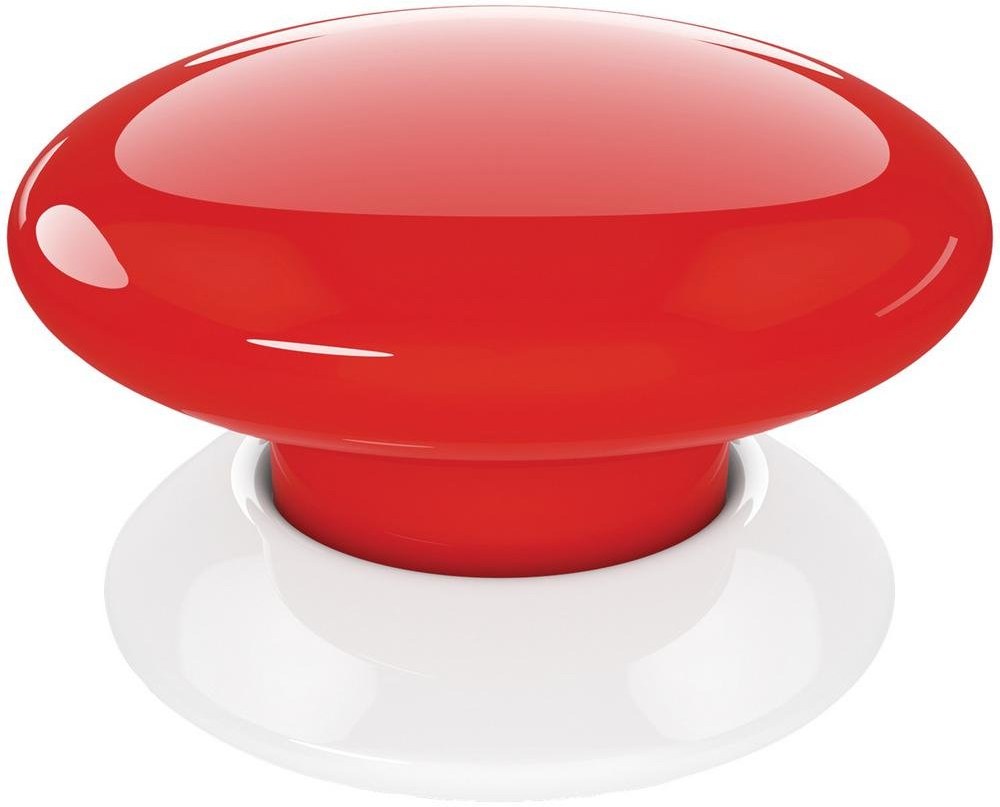 Fibaro Button (FGBHPB-101-3), HomeKit, červené
