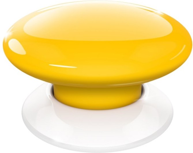 Fibaro Button (FGPB-101-4), Z-Wave, Žltá