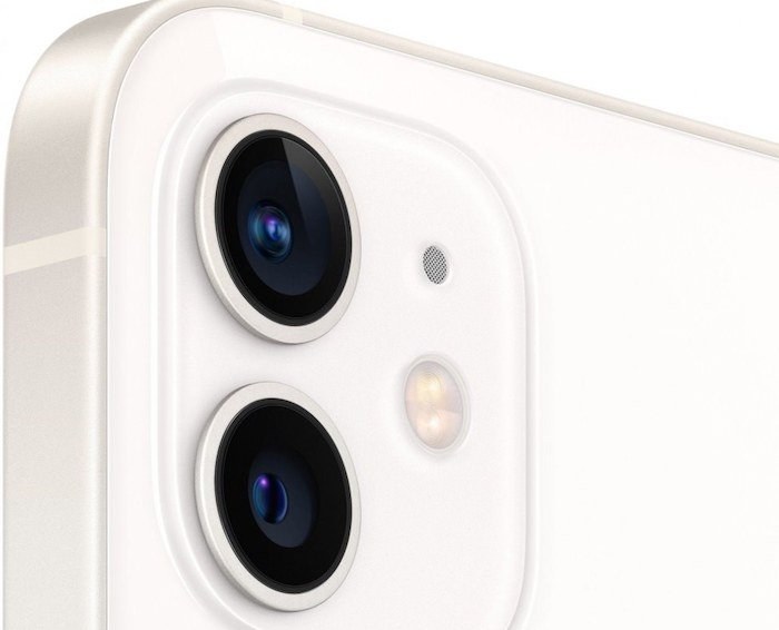 Apple iPhone 12 mini 64GB White - fotoaparat