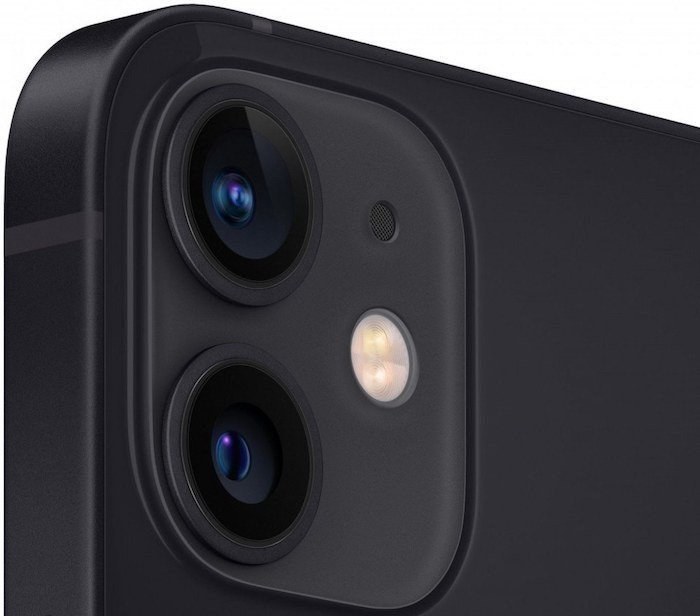 Apple iPhone 12 128GB Black - fotoaparat