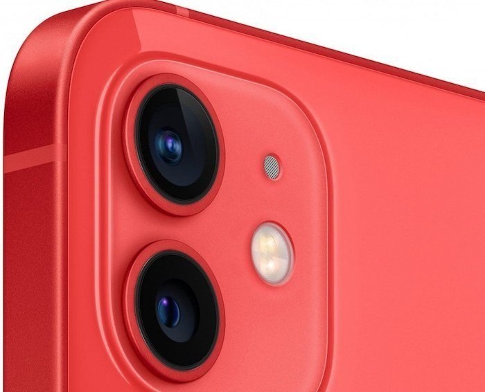 Apple iPhone 12 128 Red - fotoaparat