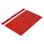 Rýchloviazač DONAU PVC s eurodierovaním lesklý červený