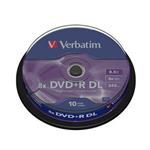 Verbatim DVD+R DL 10 pack 8x/8,5GB