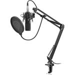 Genesis Radium 300 XLR, Streamovací mikrofon, ohybné rameno, pop-filter