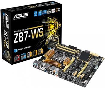 Asus z87 ws обзор