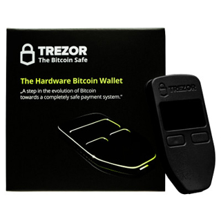 TREZOR Bitcoin Wallet Black - Datacomp.sk