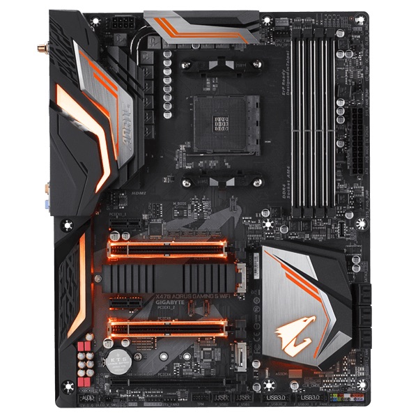 GIGABYTE X470 AORUS GAMING 5 WIFI (rev. 1.0) | Datacomp.sk