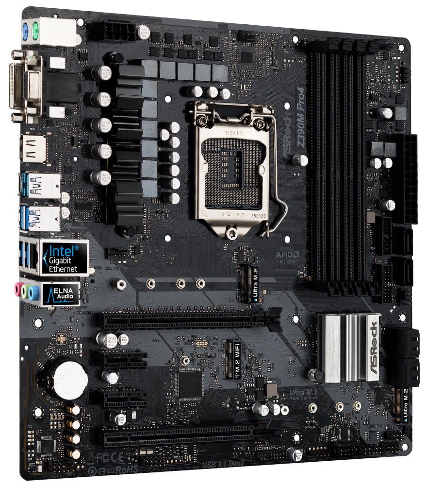 ASRock Z390M PRO4 | Datacomp.sk