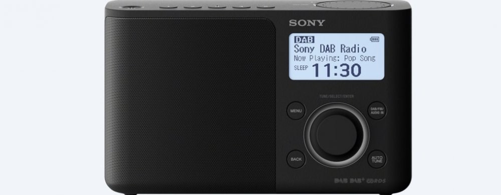 Sony XDR-S61D, prenosné digitálne rádio, čierne XDRS61DB.EU8