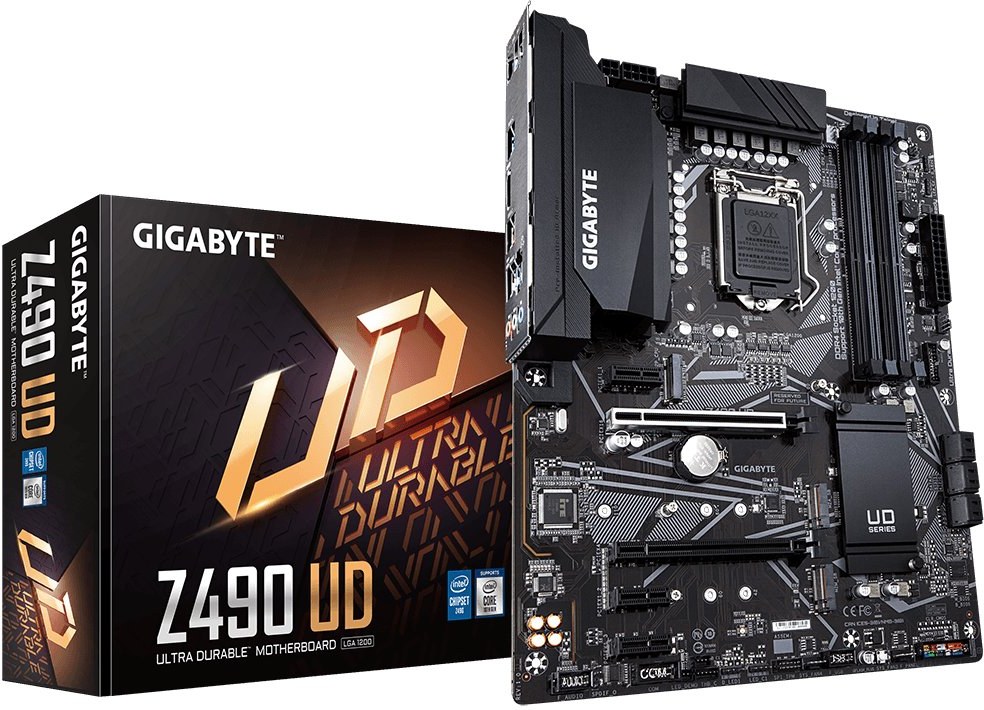 Gigabyte z490 ud горит светодиод vga