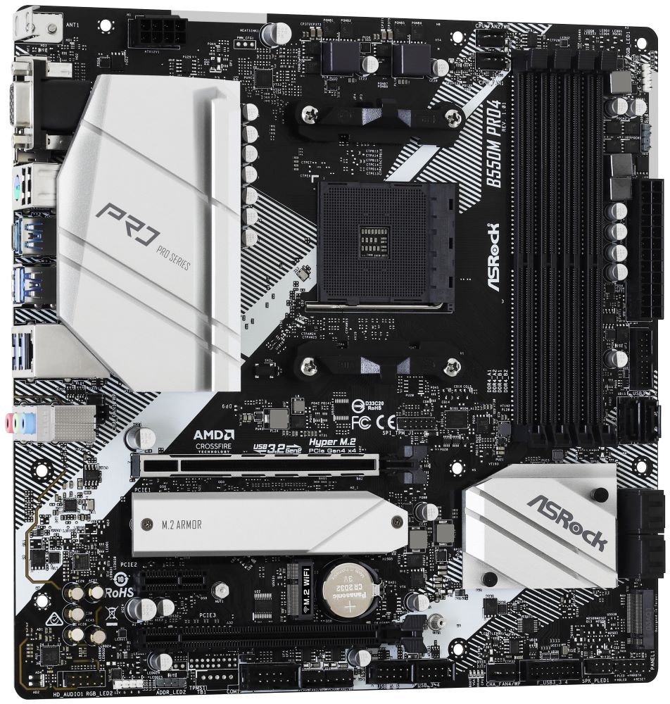 Asrock b550m pro4 совместимость процессоров