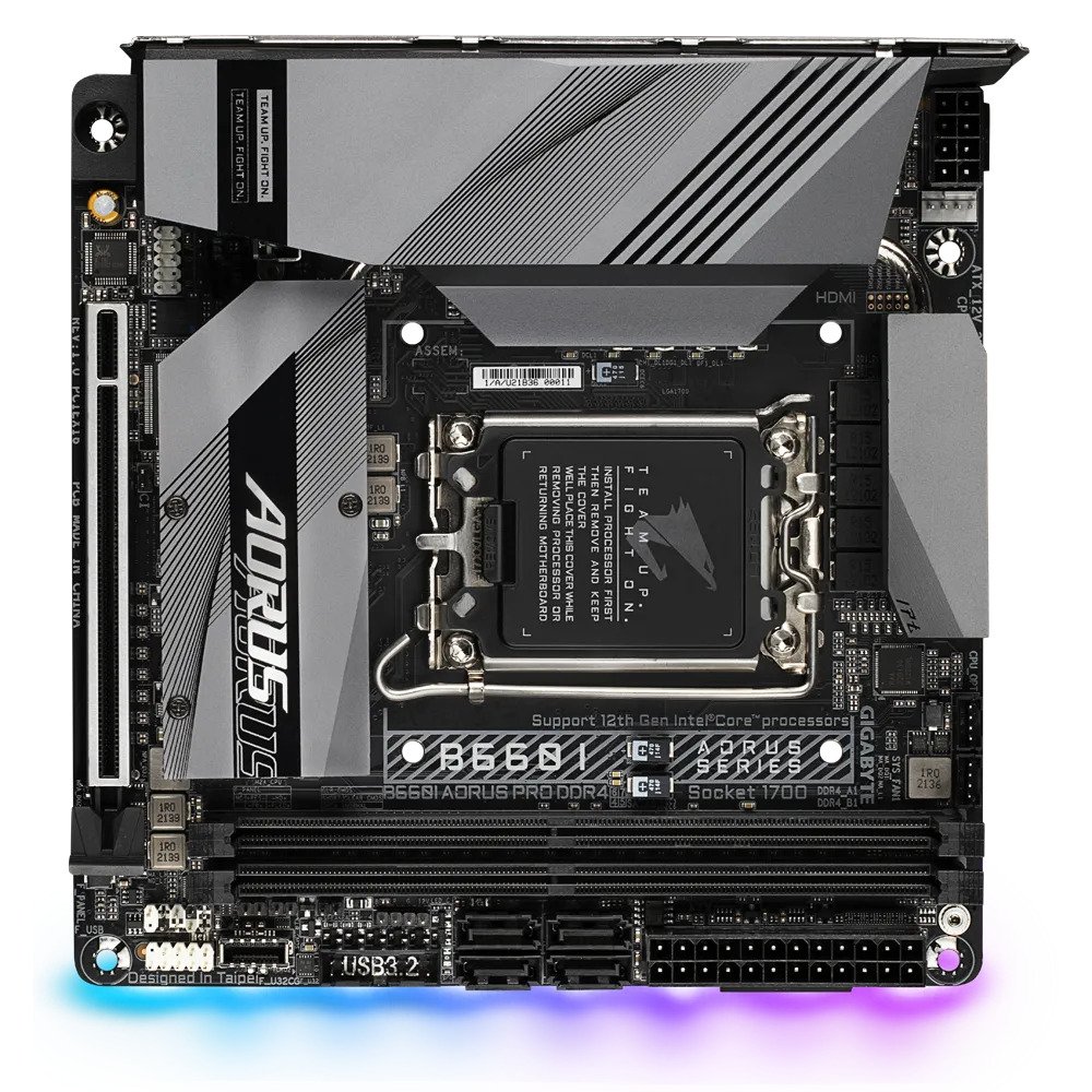 GIGABYTE B660I AORUS PRO DDR4 rev 1 0 Datacomp sk