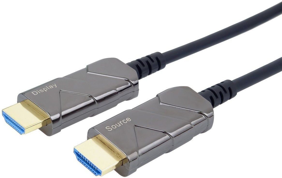 PremiumCord optický kábel HDMI v 2.1 M/M, prepojovací 15,0m