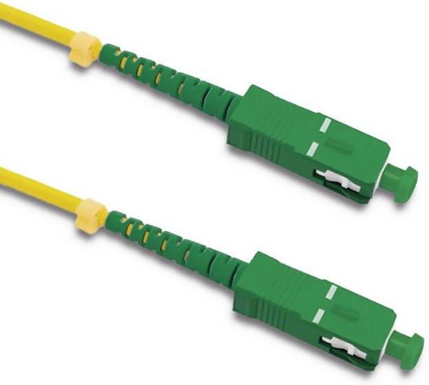 Qoltec optický kábel pre internet SC/APC-SC/APC Singlemode | 9/125, pre ...