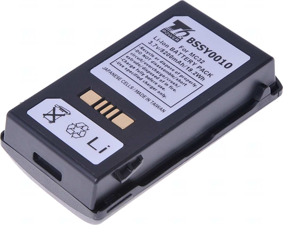 T6 Power batéria pre Motorola Zebra MC3200, MC32N0-G, MC32N0-R, MC32N0-S, 5200mAh, 19,2Wh, Li-ion BSSY0010