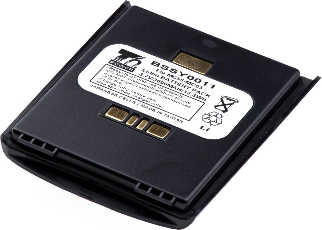 T6 Power batéria pre Motorola Symbol MC55, MC55a, MC65, MC67, MC5574, MC5590, 3600mAh, 13.3Wh, Li-ion BSSY0011
