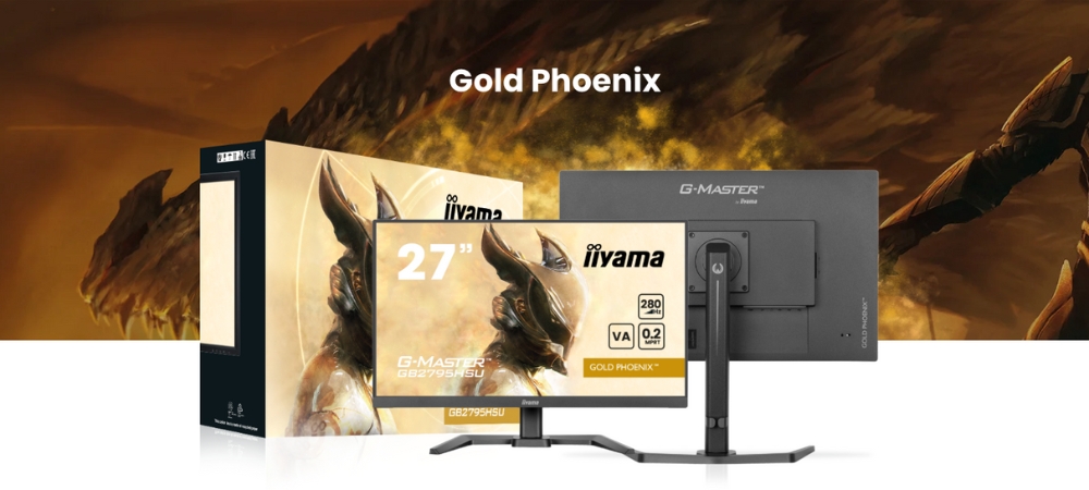 IIYAMA herme monitory - Gold Phoenix