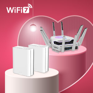 Láskyplná zľava na vybrané WiFi 7 modely ASUS