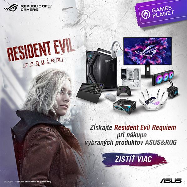 Získajte s ASUS hru Resident Evil Requiem