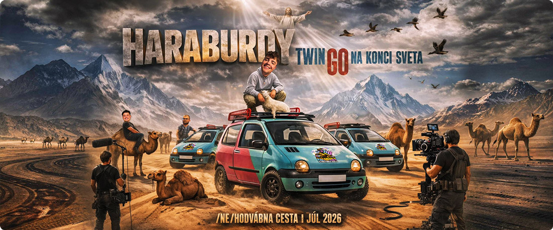 HARABURDYtwinGO (NE)HODVÁBNA CESTA