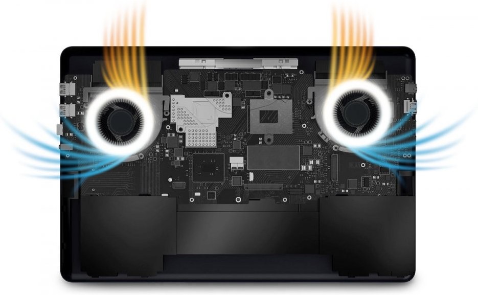 Chladenie Asus ZenBook Pro 15