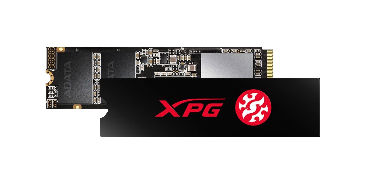 Zadná strana XPG SX6000 Lite 