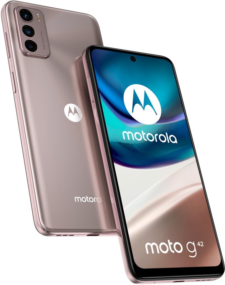 Motorola Moto G42, 6/128 GB, ružová