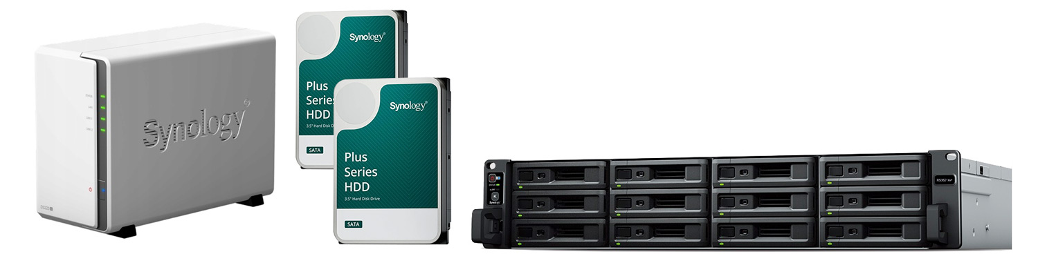 Domáce a firemé nas do RACKU