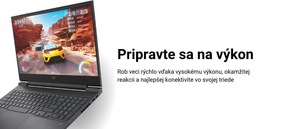 Herny notebook Victus by HP s procesorom Intel a AMD