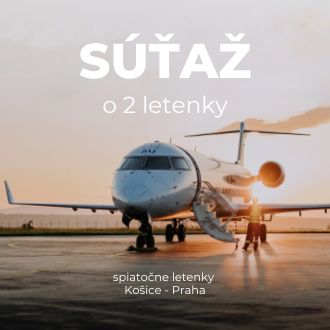 Vyhrajte letenky s Letiskom Košice a Datacomp