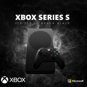 Vyhraj hernú konzolu XBOX Series S - Carbon Black