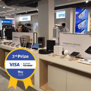Datacomp - májový finalista súťaže Visa Slovak Top Shop