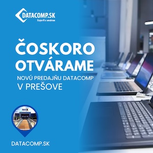 Datacomp otvára modernú predajňu v Prešove