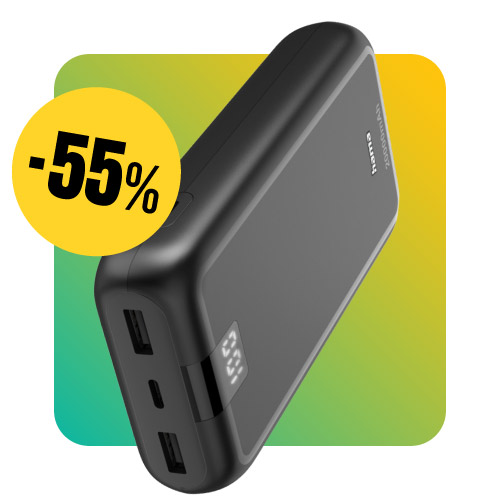 20 000 mAh powerbanka