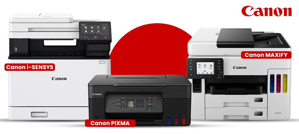 Canon Maxify, Pixma, i-Sensys