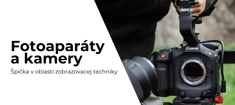 Canon fotoaparáty a kamery