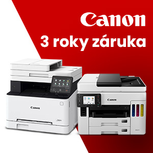 Canon ponúka 3-ročnú záruku