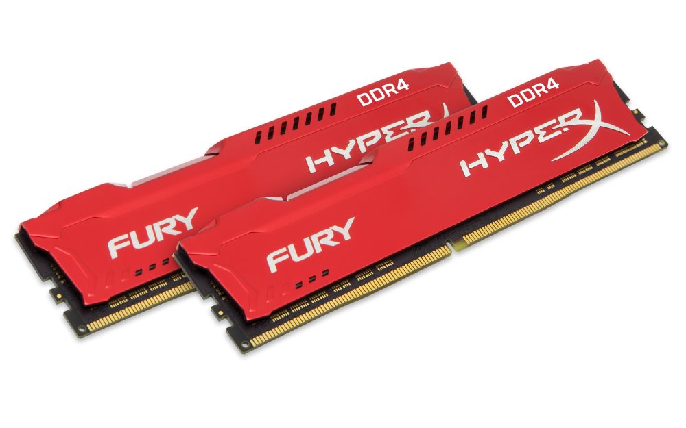 Kingston HyperX FURY, DDR4, 32GB (2x16GB kit), 2133MHz, DIMM